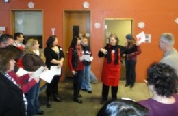 Team Uniquely Savvy:  Santa’s Shoppers in Training 2011 @ Hopelink – Helping People. Changing Lives.