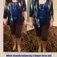 Small Adjustments Go A Long Way:  Balancing a Longer Torso/Shorter Legs