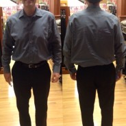 Before & After:  Lookin’ Sharp in Off The Rack Menswear